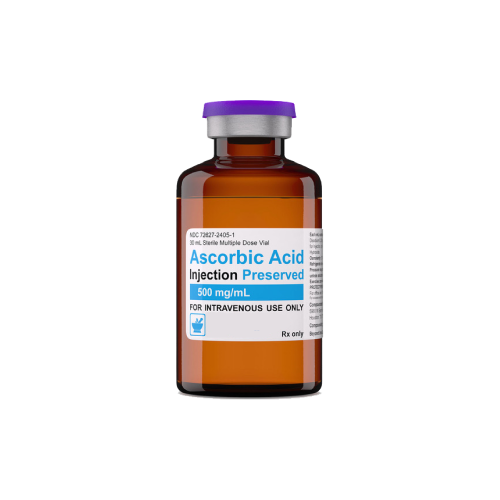 Ascorbic Acid 500mg IM or IV
